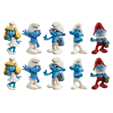 BSmurfs Foaie de zahar Strumfii